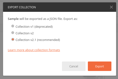 Export Collection